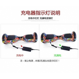 平衡豹行两轮轮电适配器带线充电器