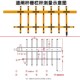 杆栅栏杆停车场小区门卫落拦车杆加厚铝合金栅栏式 杆子