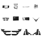 饰车门碳纤保护膜 膜中控装 9款 亚改装