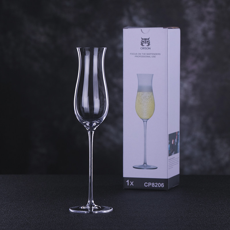 铅水晶香槟酒杯 气泡泡脚杯鸡尾酒杯品酒