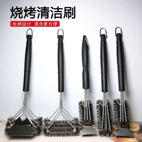 狗笼清洗刷宠物笼子长柄刷子除垢粪板清洗多功能加密卫生清洗工具