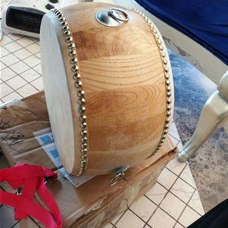 色鼓龙纹椿木牛皮小堂鼓战鼓扁鼓音鼓大鼓锣鼓