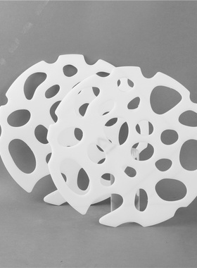 海鲜姿造创意装饰摆盘镂空盘白色盘创意新盘式文刺身盘