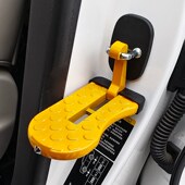 汽车铝合金脚踏板加厚防滑通用型静音车门框扣踏板带破锤