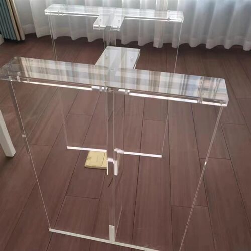 桌腿厚板餐桌支架茶几吧台桌脚电视柜支撑腿加工