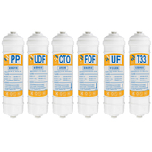 五级装 快接一体超棉阻垢活性炭 通用韩式