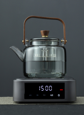 黑晶炉泡茶炉方型迷你铁壶壶煮茶器静音泡茶光波炉非电磁炉