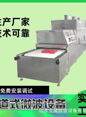 流水线式微波烘干设备电池材料烘干机三元电池材料干燥线