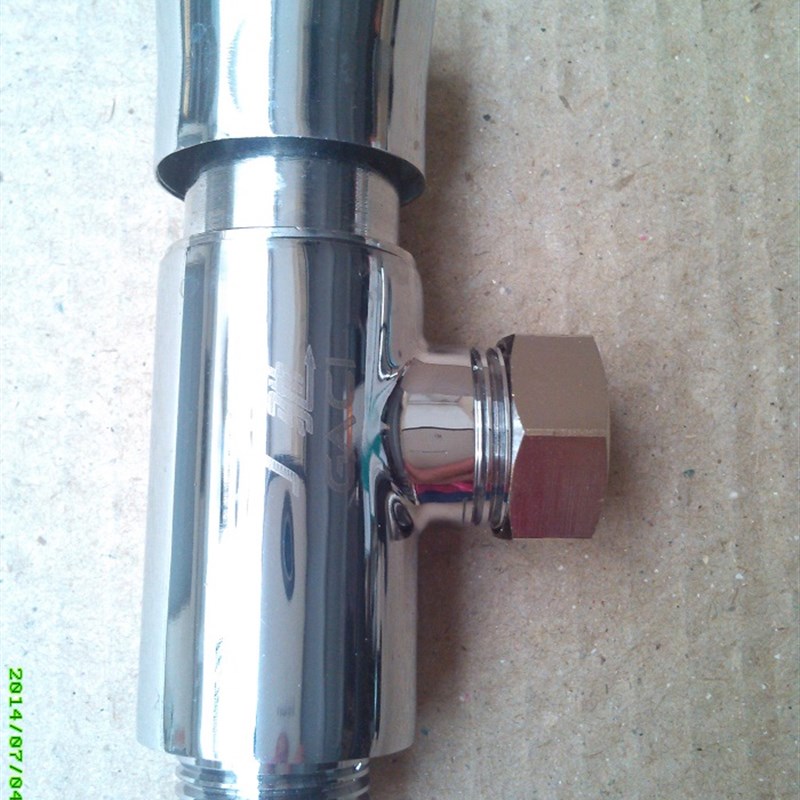 广驰明暗铜装延时小便冲水手按自闭式厕所便池冲水器便斗