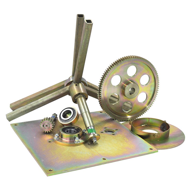 三翼自动手动旋转门 中轴旋转门维修 旋转门五金 旋转门机组