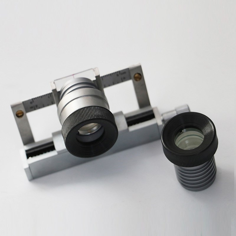 Y511B型纺织物密度镜放大镜10倍20倍带刻度面料镜头照布镜移动