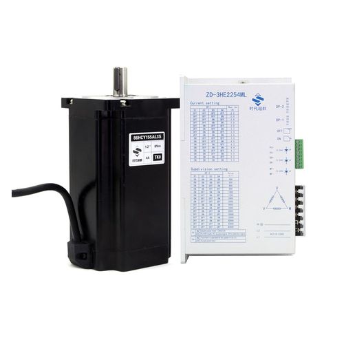 三相步进电机驱动套装静音1.2度12nm马达86HCY155AL3时代超群马达