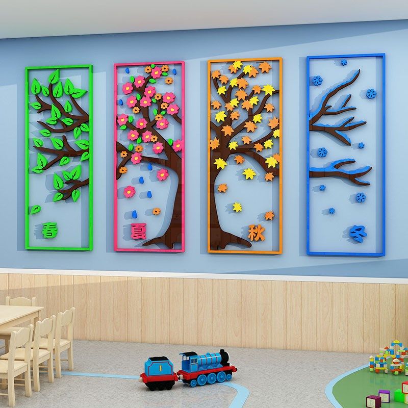 二十四节气幼儿园环创题墙材料d环境创设教室布置装饰,家居饰品,文化墙贴,淘宝优惠券,粉丝福利购,淘宝优惠卷