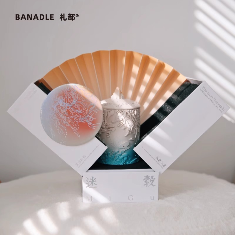 ONOFF BANADLE礼部《山海之间谜毂》国风结婚节日 香薰蜡烛礼盒
