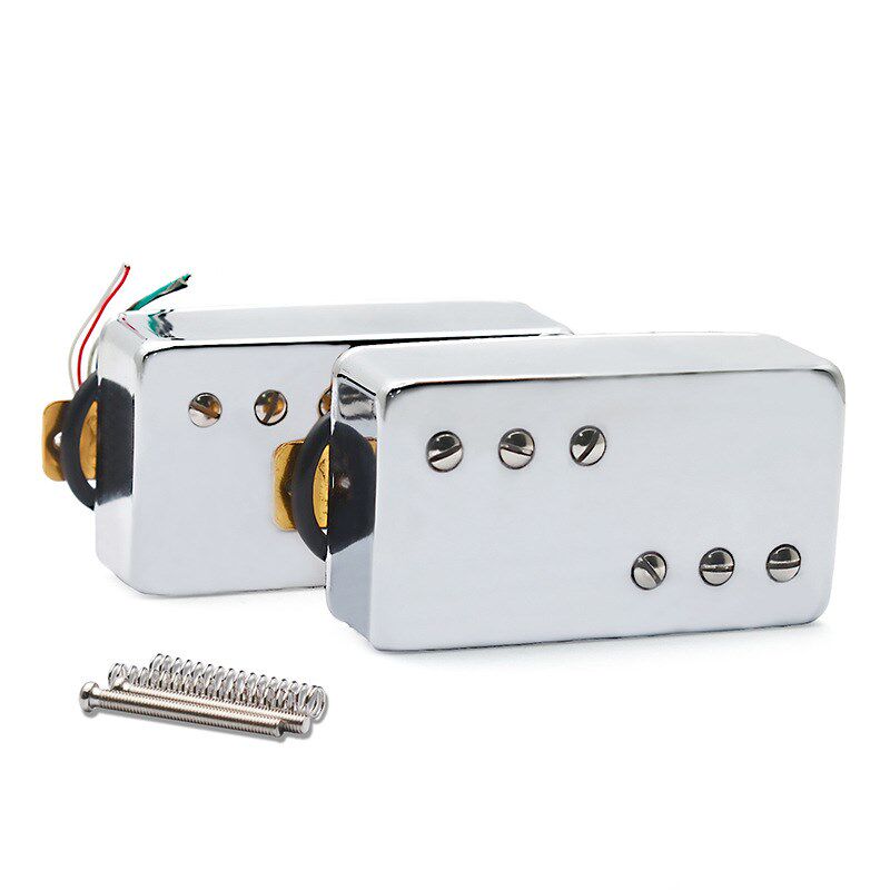 线圈电吉他拾音器L琴颈琴桥L 琴型 大功率低噪音铁壳
