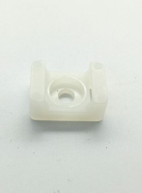 马鞍形扎带固定座HC-5/M.5 黑/白色 尼龙扎带固定扣100个