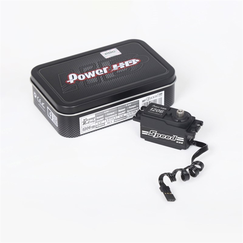 Power HD第三代1206 G3 静音数码金属齿超高速短身舵机 G3S / G3T