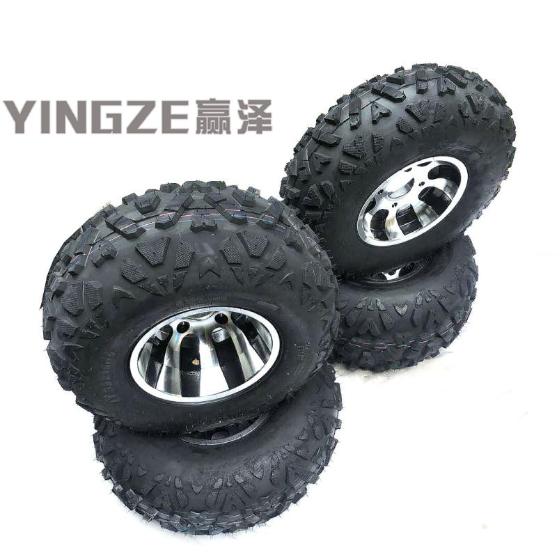 改装四轮卡丁车 TV沙滩车2X7-10 22X10-10寸字花纹轮胎铝轮毂