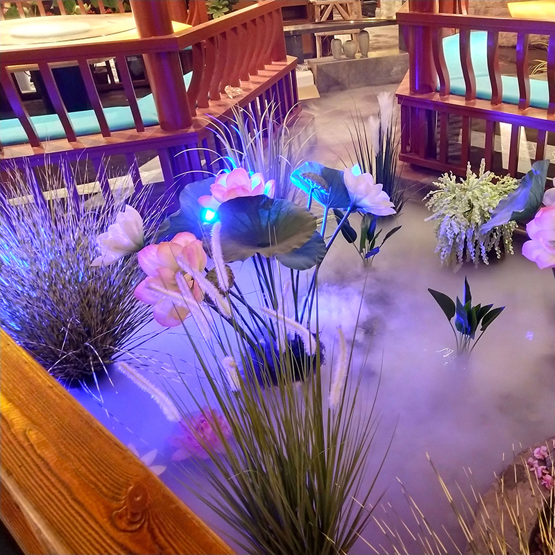 景观造雾水池喷雾超声波雾化头假山流水雾化起雾器水景烟雾制雾机