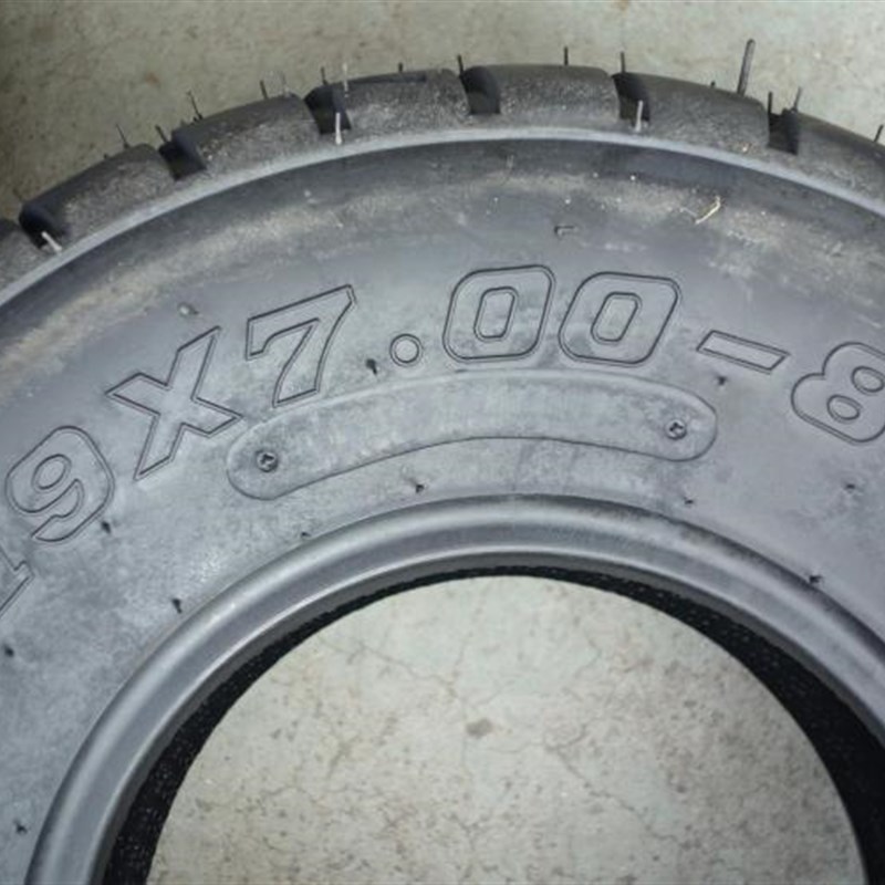 四轮卡丁车沙滩车轮胎19X7.00-8寸 18X9.-8寸真空公路轮胎