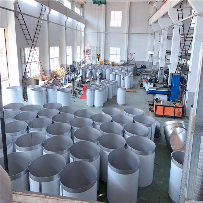 镀锌螺旋风管通风管道常州不锈钢焊接风管白铁皮除尘排烟排风管