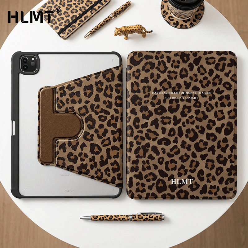 高颜值iPad平板保护壳旋转复古