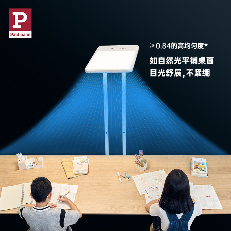 柏曼全光谱护眼台灯 儿童学习大灯学生阅读骑士落地灯