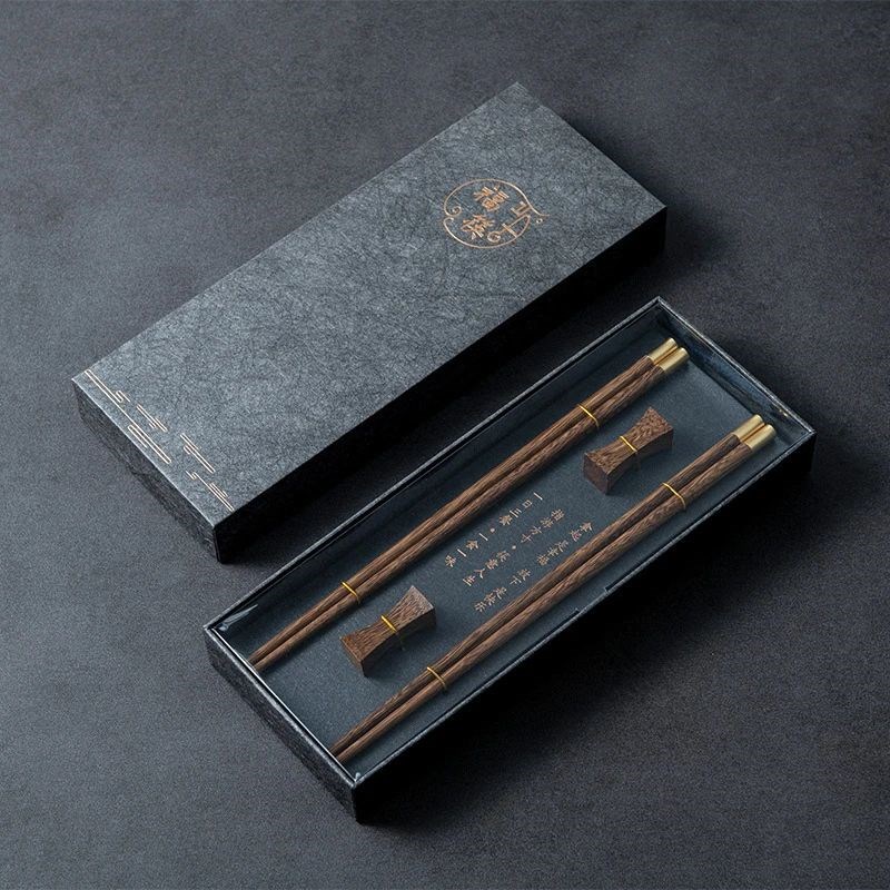 High Quality Premium Natural Red SandalWood Chopsticks Gift