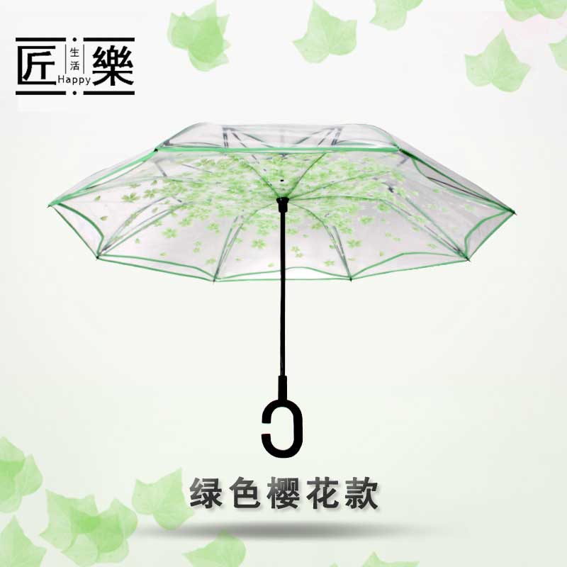 匠樂生活层反向伞防风加固汽免持式站立反骨长伞