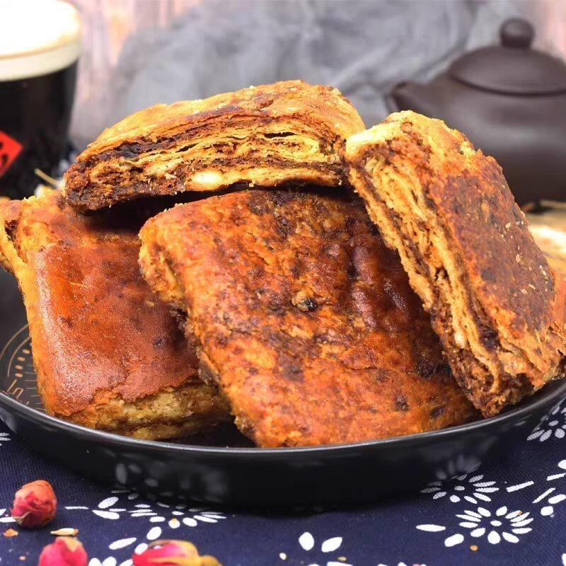 内蒙古香酥焙子红糖焙子传统手工糕点早点代餐糖饼烧饼