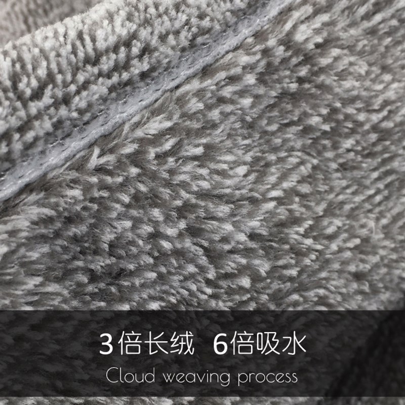 日竹炭纤维干发帽吸水加厚抗菌掉毛女洗毛巾干发巾