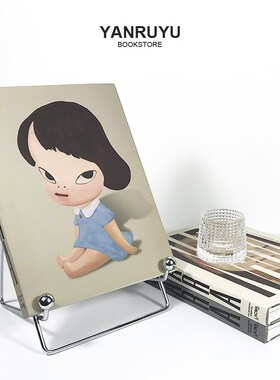 oo N奈良美智艺术画册卡通爱客厅售楼处样板房装饰书