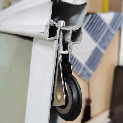 塑钢门窗滑轮轨道推拉门移门轮子滚轮小号下轮老式铝合金窗户