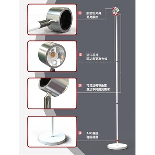 落地全光谱补光灯室内家用热植阳台卉仿太阳光绿植生长灯