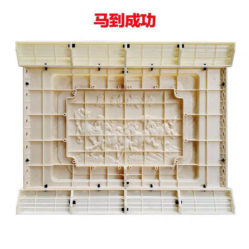 阳台栏杆板围栏防护栏瓶柱欧式建筑水泥现浇预制模具