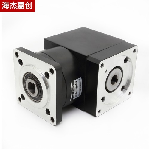 9度孔输出直角行星减速器步进马达减速机伺服齿轮减速箱
