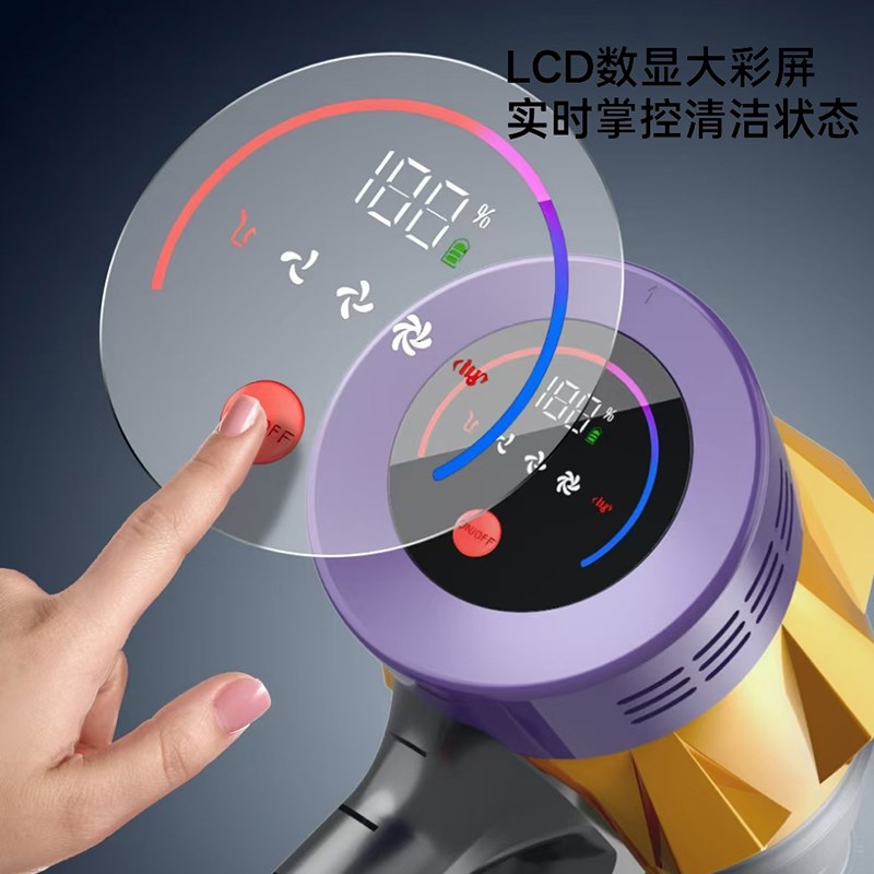 无线大吸力吸尘器大功率家用手持式静音吸尘地毯吸宠物猫毛除螨机