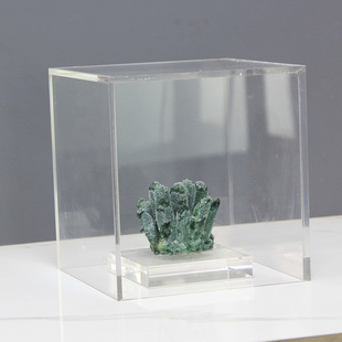 现代轻奢样板间客厅书房书柜酒柜摆件桌面装 饰品天然水晶石工艺品