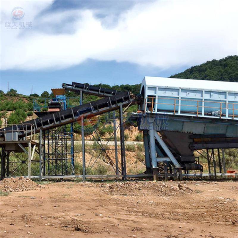 50吨建筑圾分LT-建筑选机 工线地分拆迁废料拣生产垃 固废垃圾破