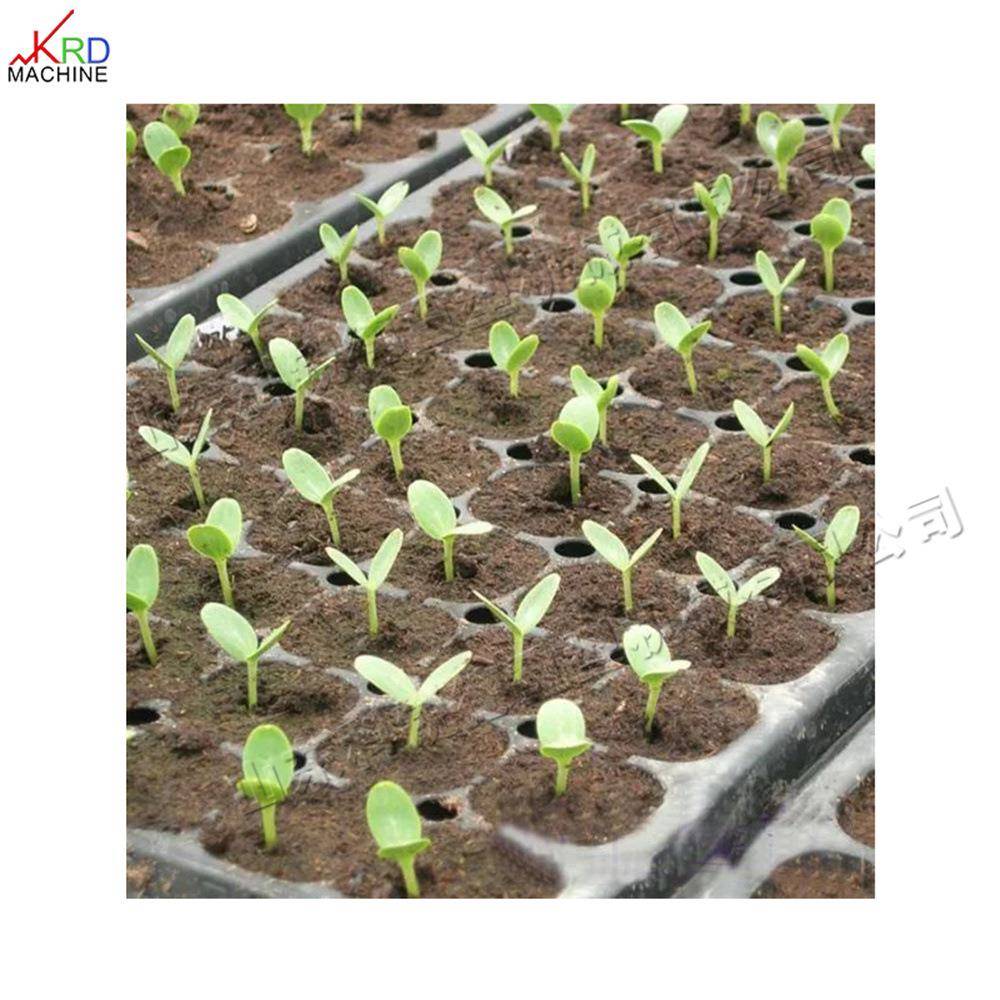 ol e trayseedling machine 蔬穴菜种子穴盘育UCM苗机 花H卉盘播