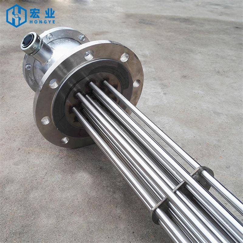 防爆法兰炉加热管 热导油加热 锅炉水箱不锈钢管电热管