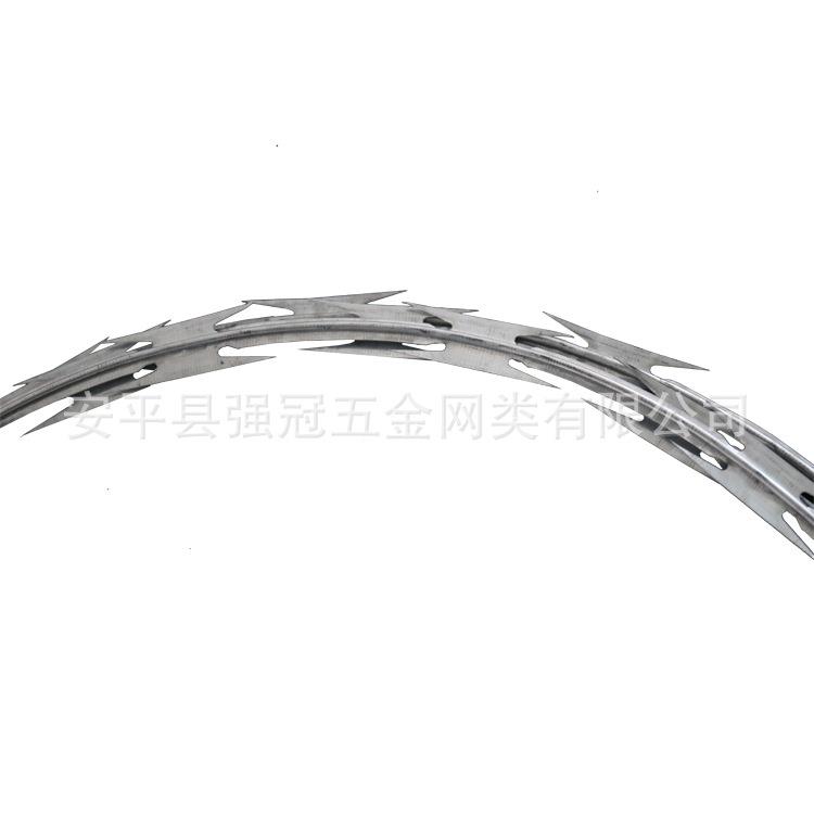 刀片刺、刺生产厂家、果园防护刀刺片绳ZZA绳线刺线