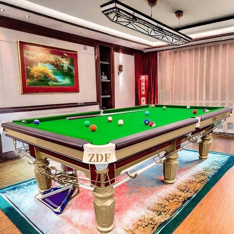 恩平台球家案168高州桌球台标准鹤山江门ZF台球桌标用准D型商用