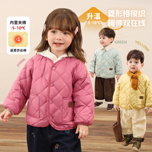 婴儿冬装 内胆薄款 棉服 宝宝夹棉棉袄外套保暖2025新款 小O爸婴童