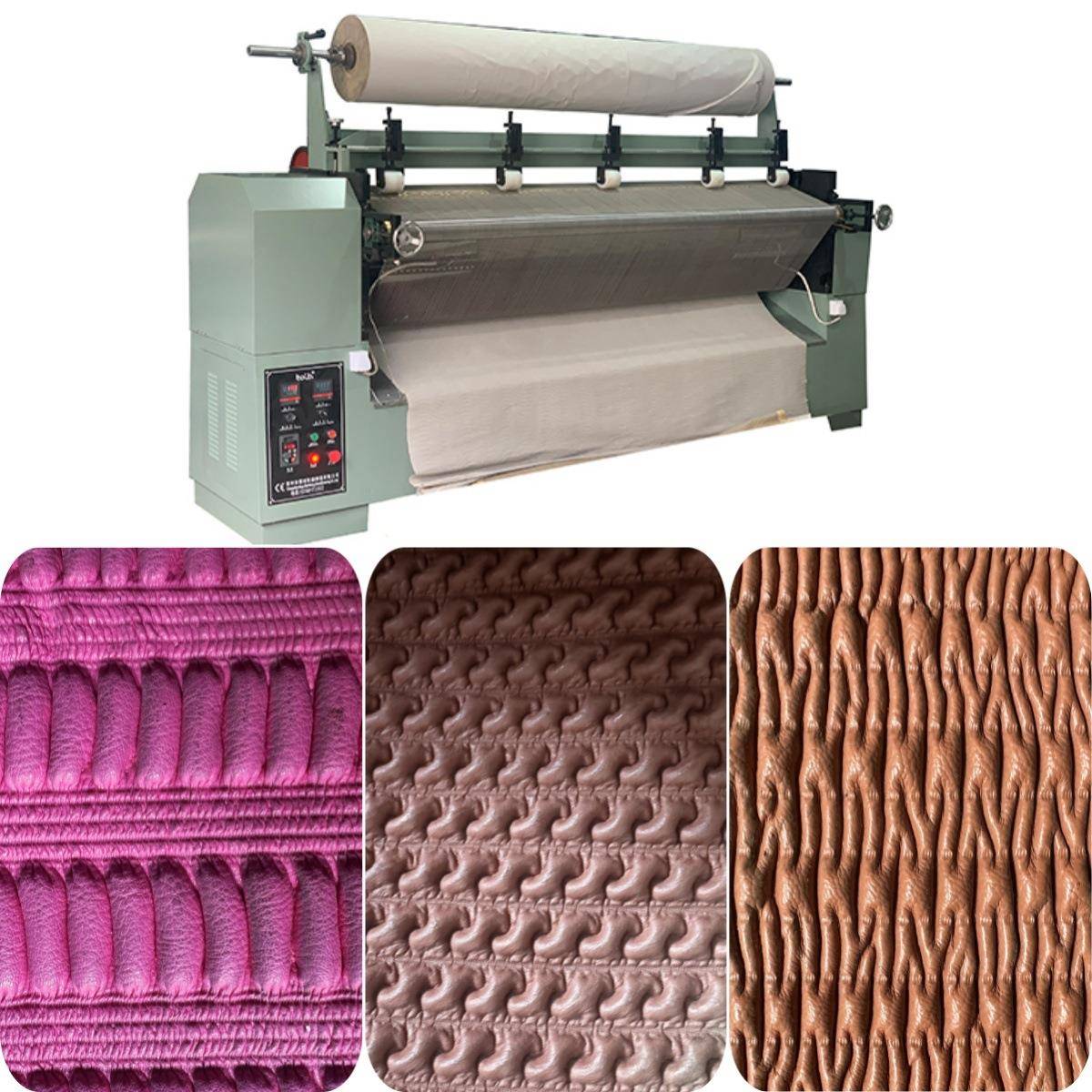 源头厂家推荐打褶机大辊油加温BY-816plus直径300花辊直径120