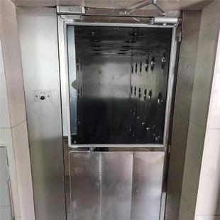 不锈钢拐角多人风淋室手动门风淋室不锈钢304/201材质风淋通道