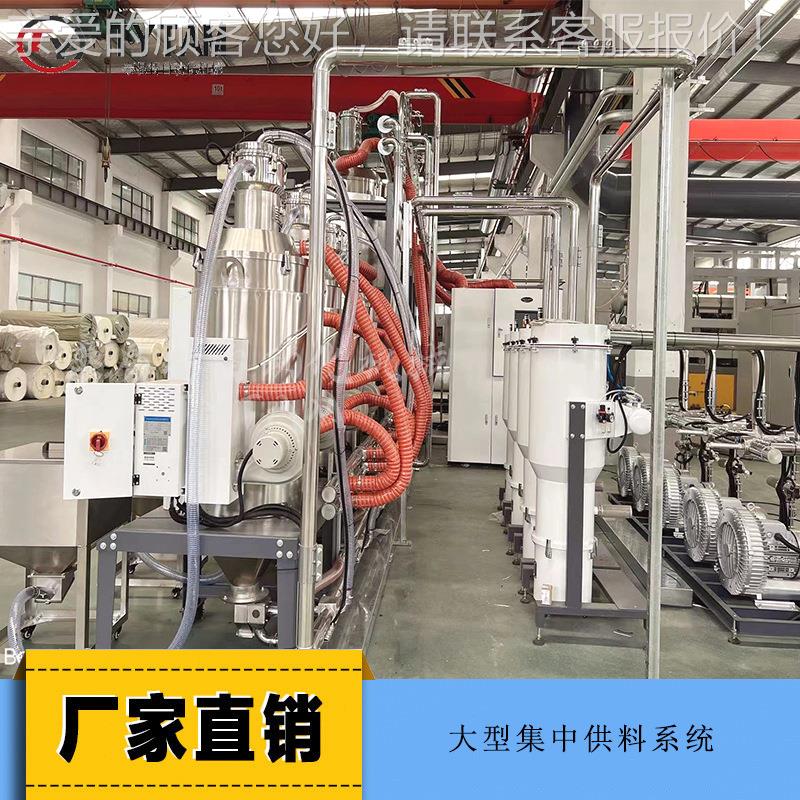 源头家注塑厂机车规间厂划中央供料整HCSF-100系统承接集中大型设