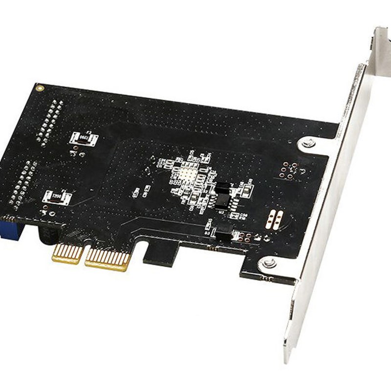 PCI-E转usb3.0机箱前置面板扩展卡台式机pcie转USB3.0插针双20PIN