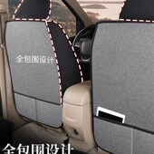 五菱荣光小卡新卡征途麻卡座全包围单排轻卡货车坐垫夏季 亚麻