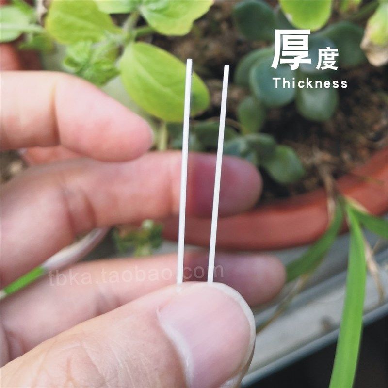 空白标识牌塑料卡片防水吊卡记号挂牌标签室外吊牌含扎带手写加厚
